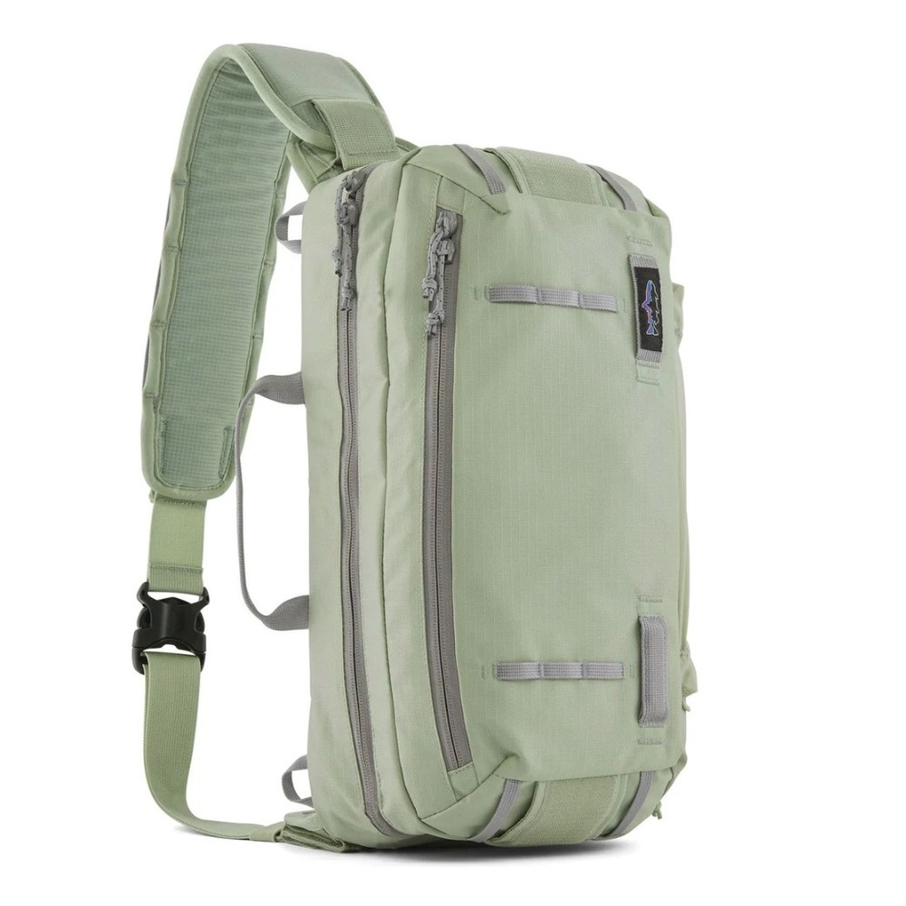 Patagonina Stealth Sling 10L in Salvia Green Water Resistant Ripstop One Size